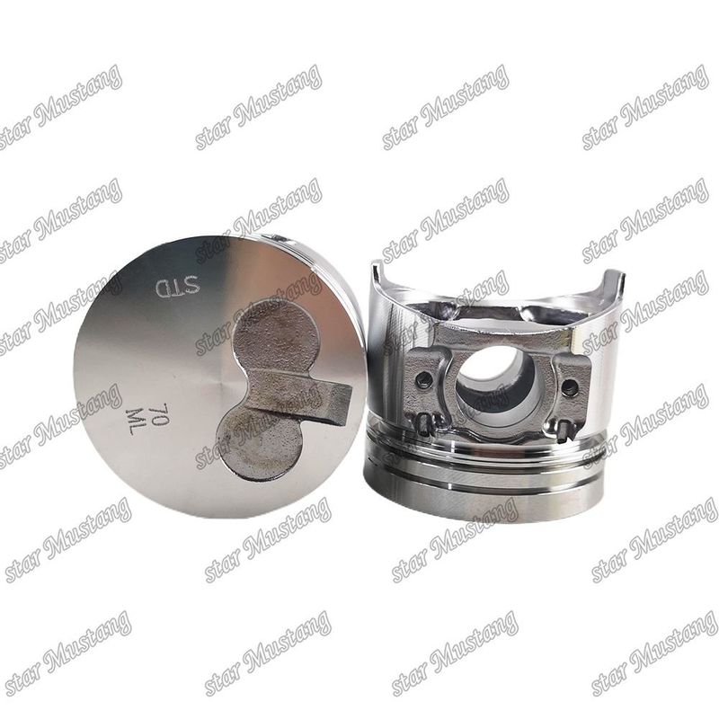 Piston 2D70E-5 3TNV70 2YM15 3YM20 119515-22080 Pour les pièces de réparation de moteurs diesel Yanmar