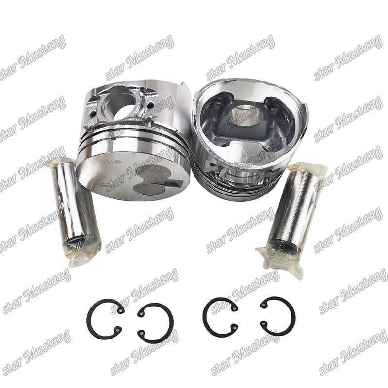 Piston 2D70E-5 3TNV70 2YM15 3YM20 119515-22080 Pour les pièces de réparation de moteurs diesel Yanmar
