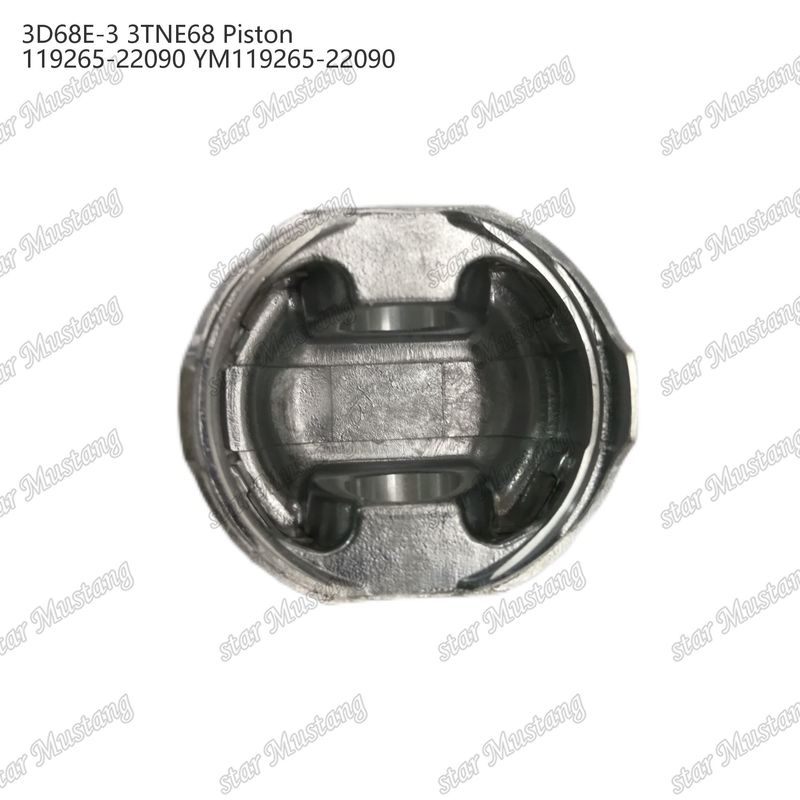 Piston 3D68E-3 3TNE68 Hauteur 53 mm 119265-22090 YM119265-22090 Pour les pièces de réparation de moteurs diesel Yanmar