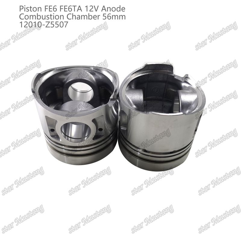 FE6 FE6TA Moteur Piston12V Taille de la chambre 56mm 2.5x2x4mm 12010-Z5507 Pour les pièces de rechange du moteur Nissan