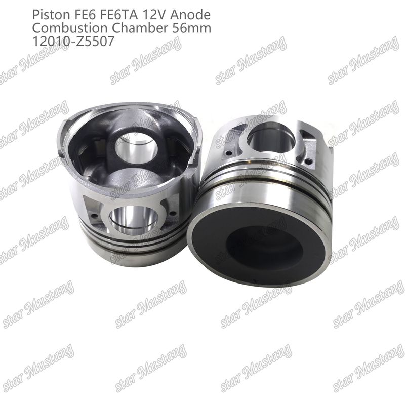 FE6 FE6TA Moteur Piston12V Taille de la chambre 56mm 2.5x2x4mm 12010-Z5507 Pour les pièces de rechange du moteur Nissan