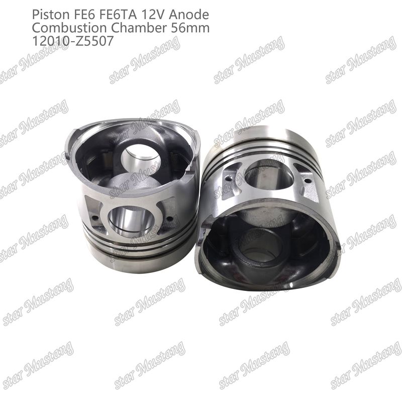 FE6 FE6TA Moteur Piston12V Taille de la chambre 56mm 2.5x2x4mm 12010-Z5507 Pour les pièces de rechange du moteur Nissan