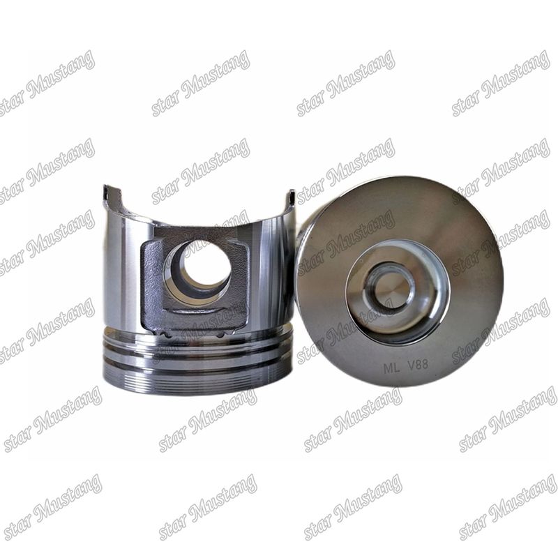 Piston 3D88E-5 3D88E-6 4D88E-5 3TNV88 4TNV88 Taille de chambre 43 mm 129005-22080 Pour les pièces de réparation de moteurs diesel Yanmar