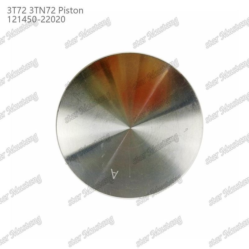 Piston 3TN72 3T72 Fond plat 65.5 mm Hauteur 121450-22020 Pour les pièces de réparation de moteurs diesel Yanmar