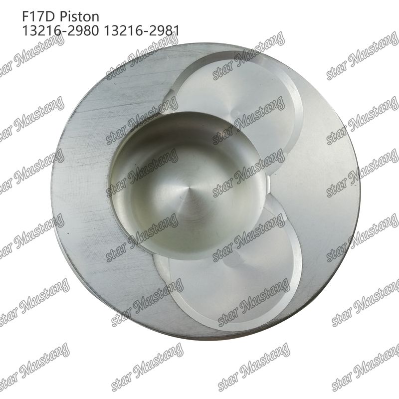 Piston F17D Chambre de combustion 69mm 13216-2980 13216-2981 Pour les pièces de réparation des moteurs diesel Hino