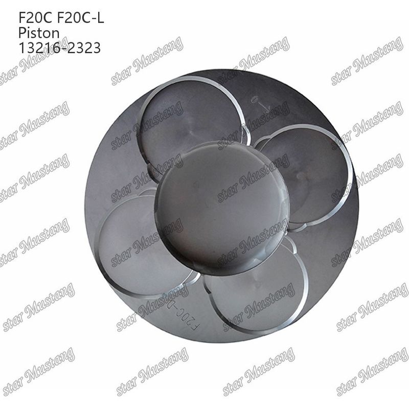 Piston F20C-L fond plat 13216-2323 Pour les pièces de réparation de moteurs diesel Hino