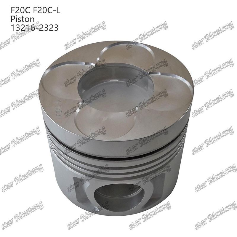 Piston F20C-L fond plat 13216-2323 Pour les pièces de réparation de moteurs diesel Hino