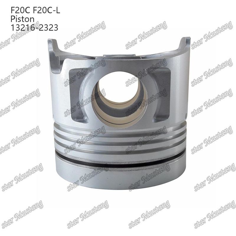 Piston F20C-L fond plat 13216-2323 Pour les pièces de réparation de moteurs diesel Hino