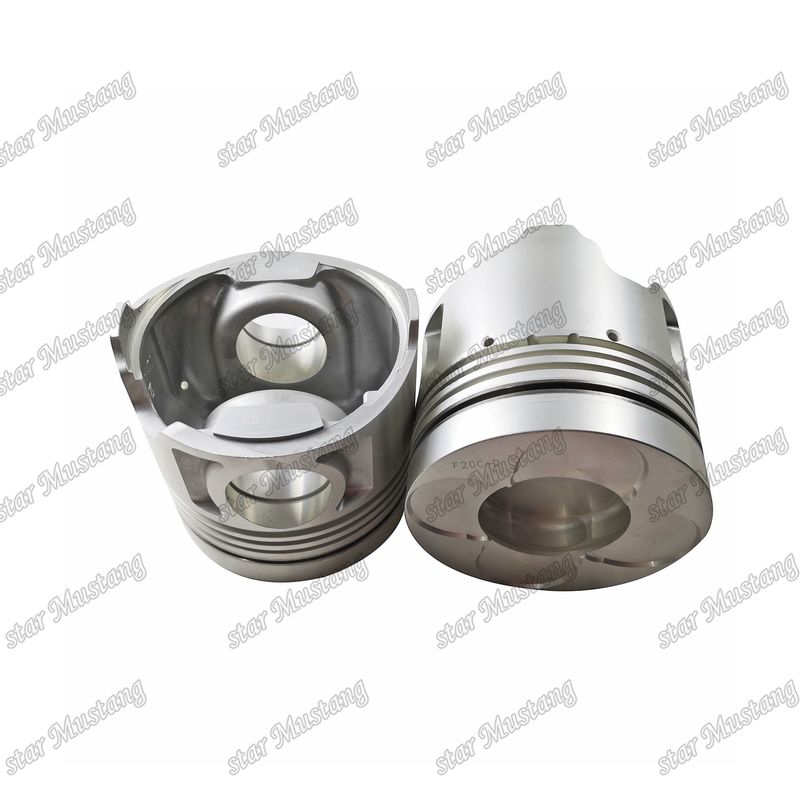 Piston F20C-R fond plat 13216-1263 Pour les pièces de réparation des moteurs diesel Hino
