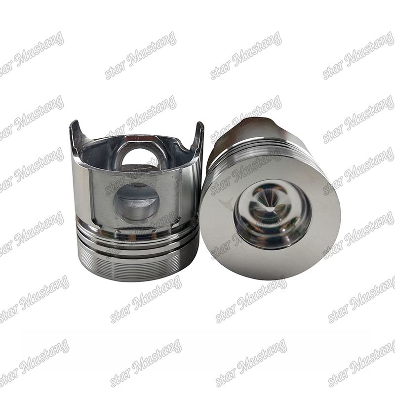 Piston 3TN82 4TN82 86,5 mm Hauteur 44 mm 119813-22500 129402-22080 129402-22090 Pour les pièces de réparation de moteurs diesel Yanmar