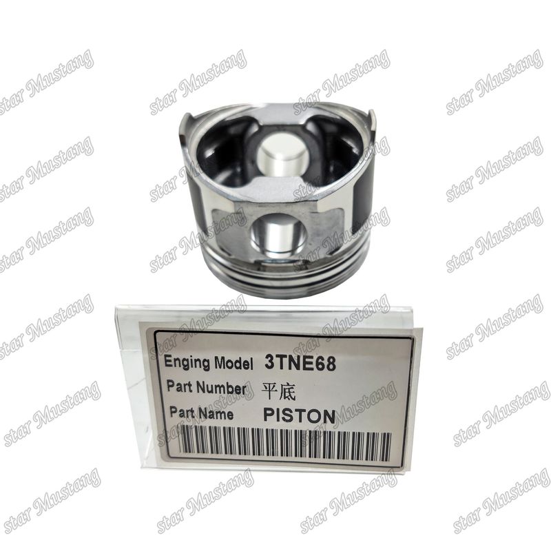 Piston 3TNE68 FLAT 53mm 119265-22080 119326-22080 YM119265-22080 YM119326-2208 Pour les pièces de réparation de moteurs diesel Yanmar