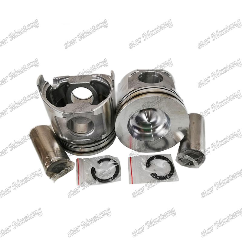 Piston 4TNE106 sans soupape Impression 123900-22080 Pour Yanmar Parties de réparation de moteurs diesel
