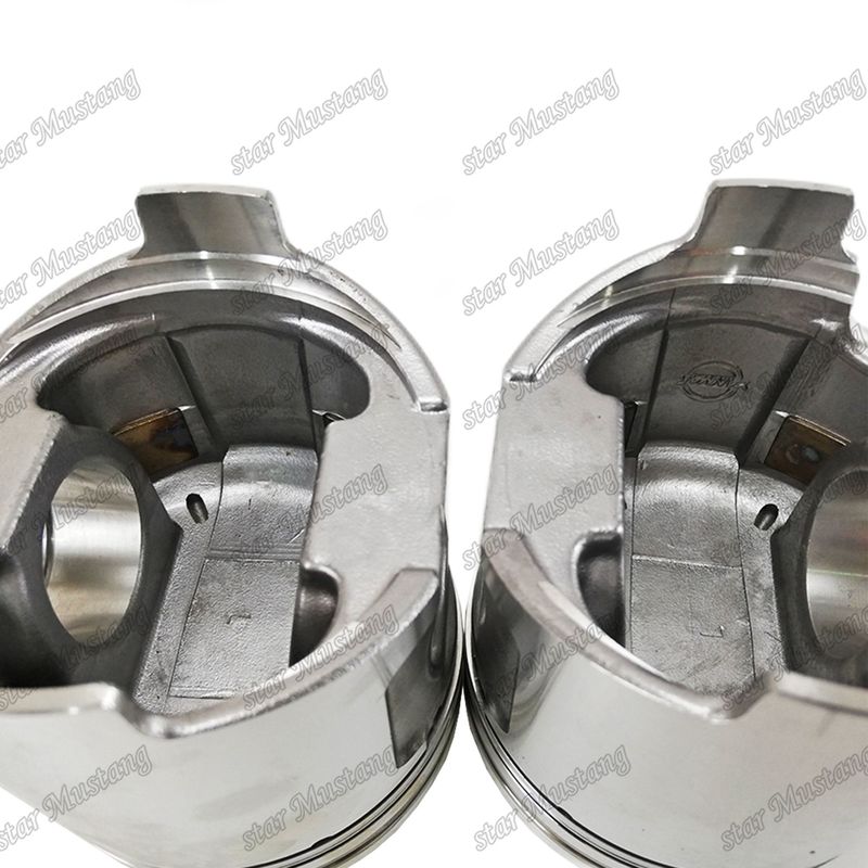 Piston 4TNE106 sans soupape Impression 123900-22080 Pour Yanmar Parties de réparation de moteurs diesel
