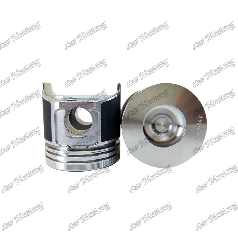 Piston S4D84E-5 4TNV84 Hauteur 84 mm Chambre de combustion Taille 41.3 mm 129508-22080 Pour les pièces de réparation des moteurs diesel Yanmar