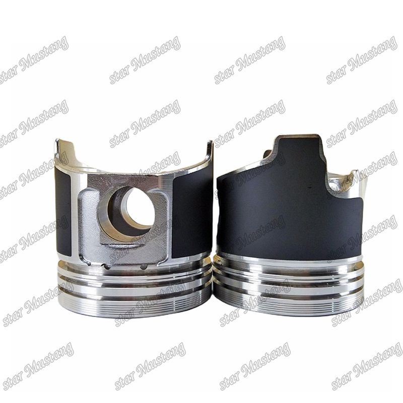 Piston S4D84E-5 4TNV84 Hauteur 84 mm Chambre de combustion Taille 41.3 mm 129508-22080 Pour les pièces de réparation des moteurs diesel Yanmar
