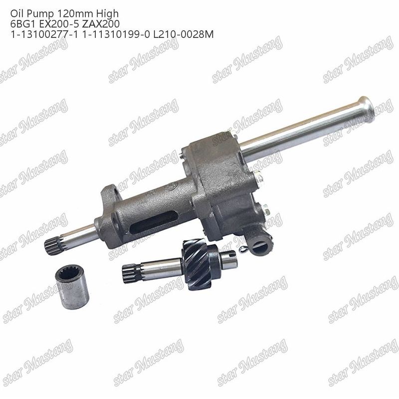 Pompe à huile 6BG1 120 mm de hauteur EX200-5 ZAX200 1-13100277-1 1-13100204-1 Pour les pièces détachées des moteurs Isuzu
