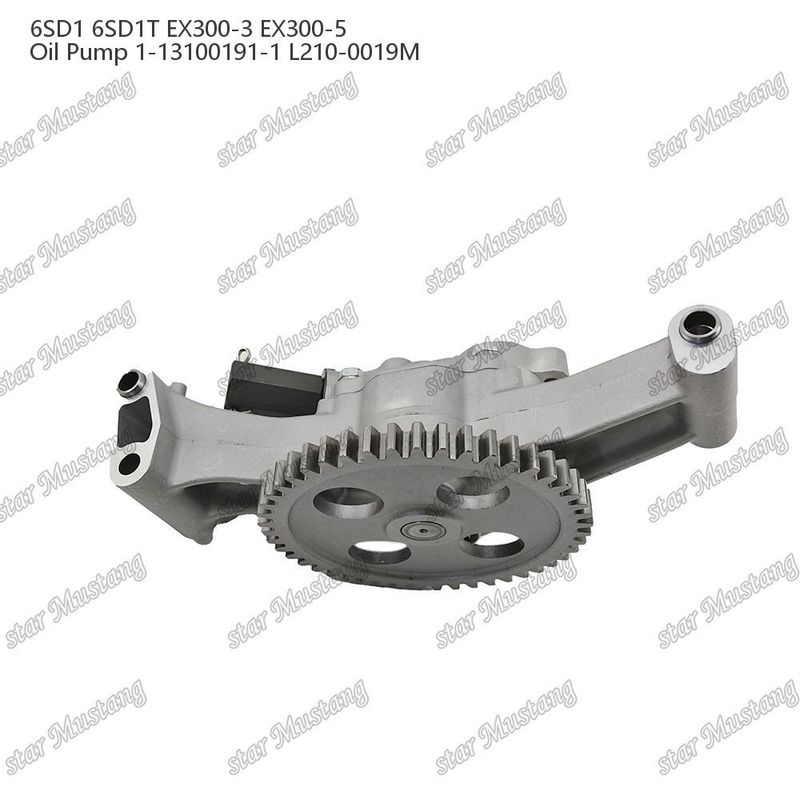 Pompes à huile 6SD1 6SD1T Domestique EX300-3 EX300-5 1-13100191-1 L210-0019M Pour les pièces détachées des moteurs Isuzu