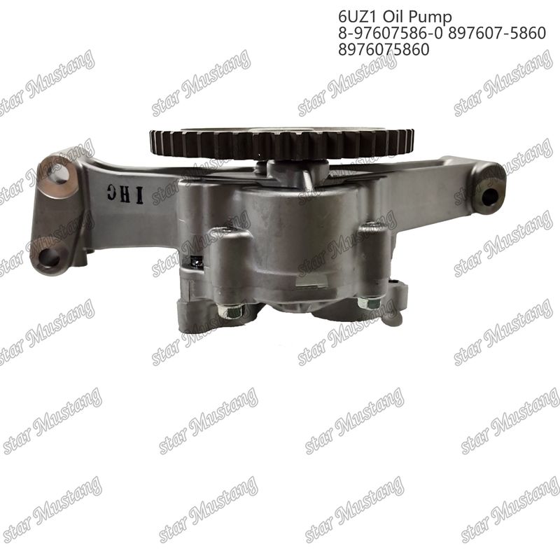 Pompes à huile 6UZ1 8-97607586-0 897607-5860 8976075860 Pour les pièces détachées des moteurs Isuzu