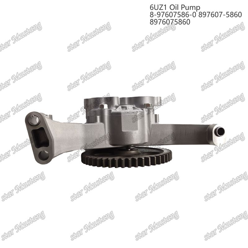 Pompes à huile 6UZ1 8-97607586-0 897607-5860 8976075860 Pour les pièces détachées des moteurs Isuzu