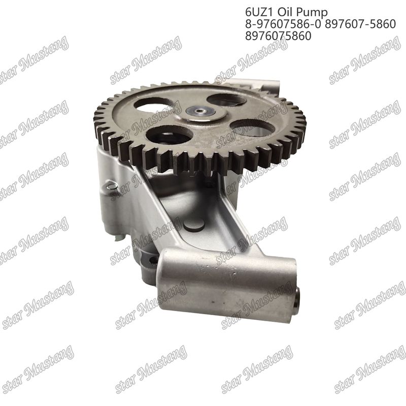 Pompes à huile 6UZ1 8-97607586-0 897607-5860 8976075860 Pour les pièces détachées des moteurs Isuzu
