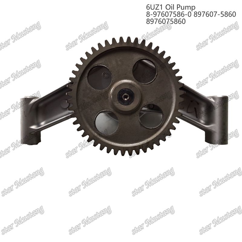 Pompes à huile 6UZ1 8-97607586-0 897607-5860 8976075860 Pour les pièces détachées des moteurs Isuzu