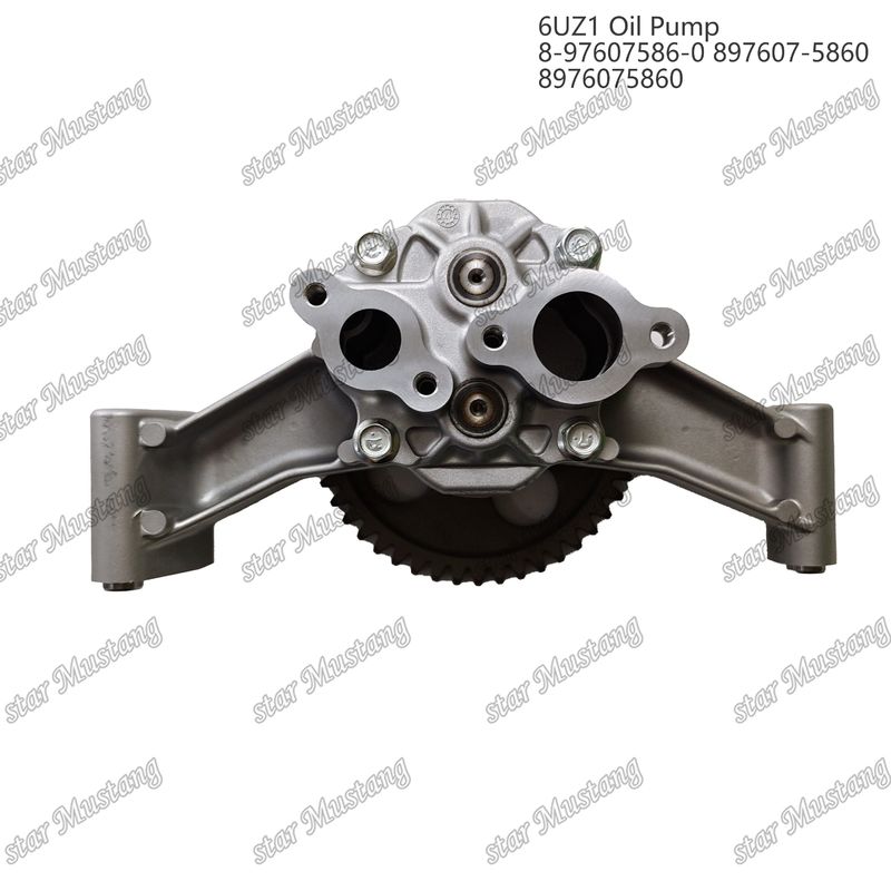 Pompes à huile 6UZ1 8-97607586-0 897607-5860 8976075860 Pour les pièces détachées des moteurs Isuzu