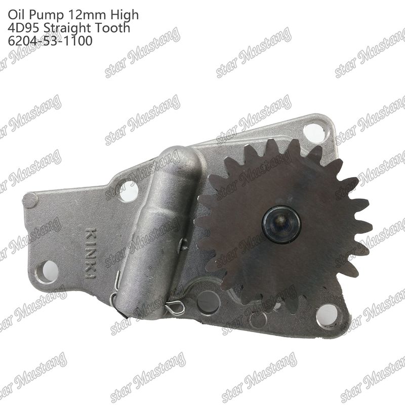 Pompes à huile 4D95 12 mm hautes dents droites 6204-53-1100 Pour les pièces de rechange du moteur Isuzu