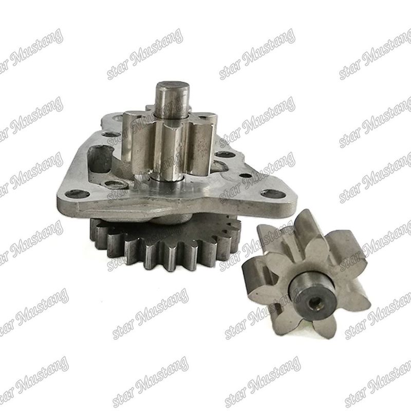 Pompes à huile 4D95 21mm hautes dents droites 22T pour les pièces de rechange du moteur Isuzu