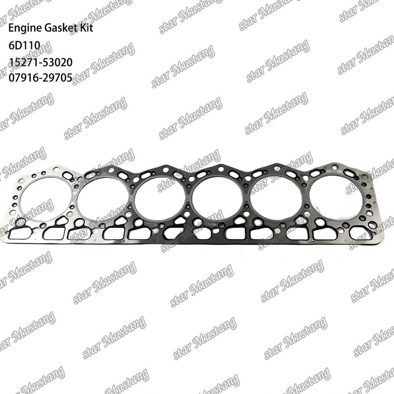 6D110 Ensemble de joints complets 6138-K1-9901 6138-K2-9901 Convient pour le Komatsu