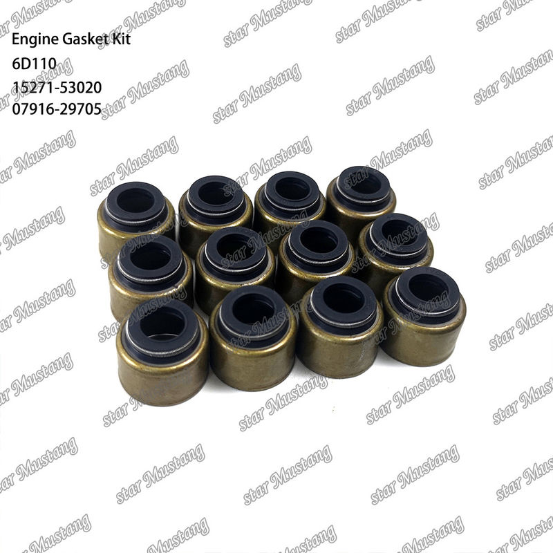 6D110 Ensemble de joints complets 6138-K1-9901 6138-K2-9901 Convient pour le Komatsu