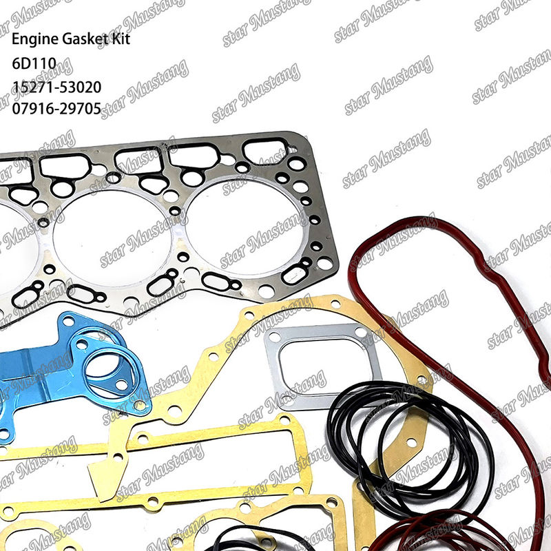 6D110 Ensemble de joints complets 6138-K1-9901 6138-K2-9901 Convient pour le Komatsu