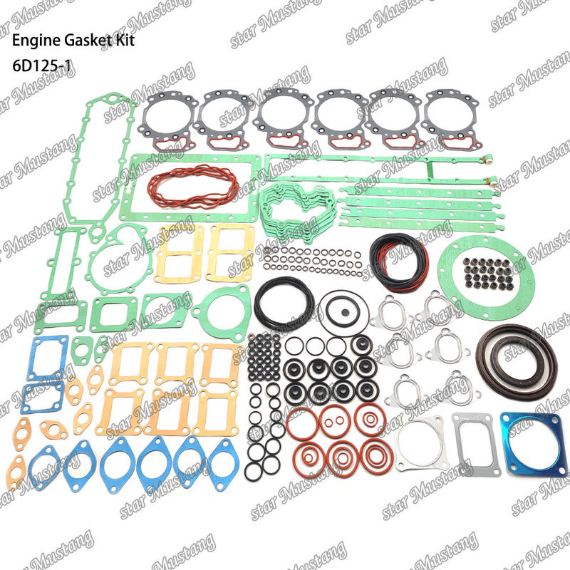 Kit de joints complets 6D125-1 Pour les pièces de réparation de moteurs diesel Komatsu