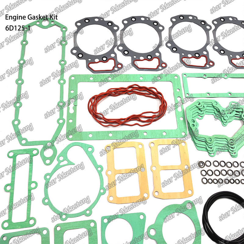 Kit de joints complets 6D125-1 Pour les pièces de réparation de moteurs diesel Komatsu