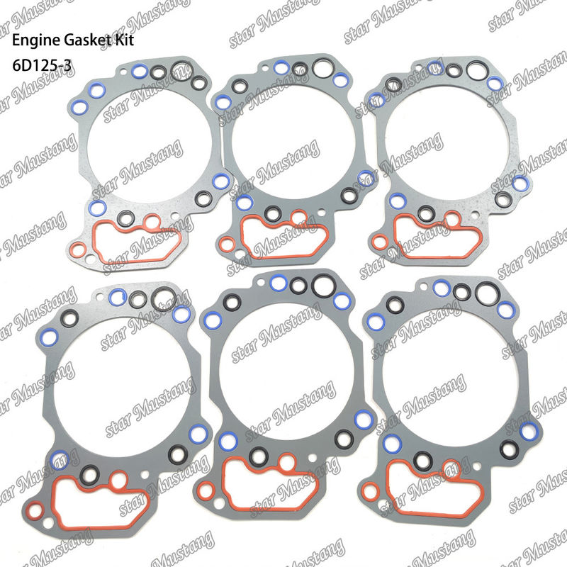 Kit complet de joints 6D125-3 pour les pièces de réparation de moteurs diesel Komatsu