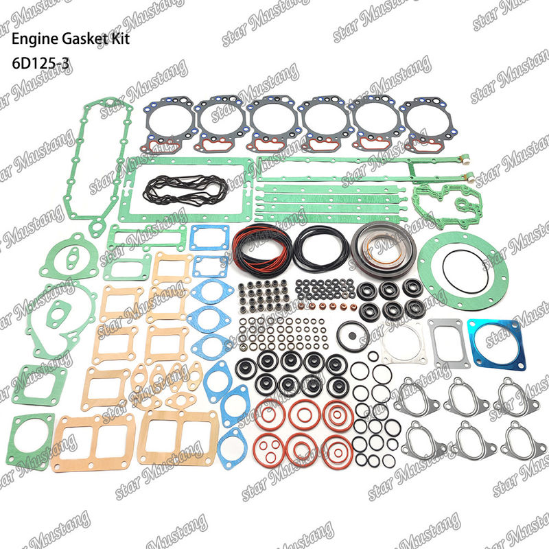 Kit complet de joints 6D125-3 pour les pièces de réparation de moteurs diesel Komatsu