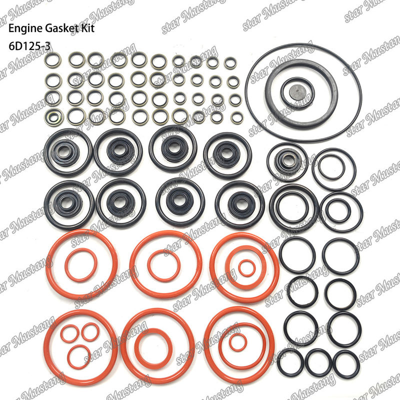 Kit complet de joints 6D125-3 pour les pièces de réparation de moteurs diesel Komatsu