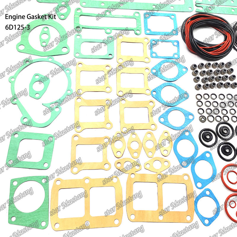 Kit complet de joints 6D125-3 pour les pièces de réparation de moteurs diesel Komatsu