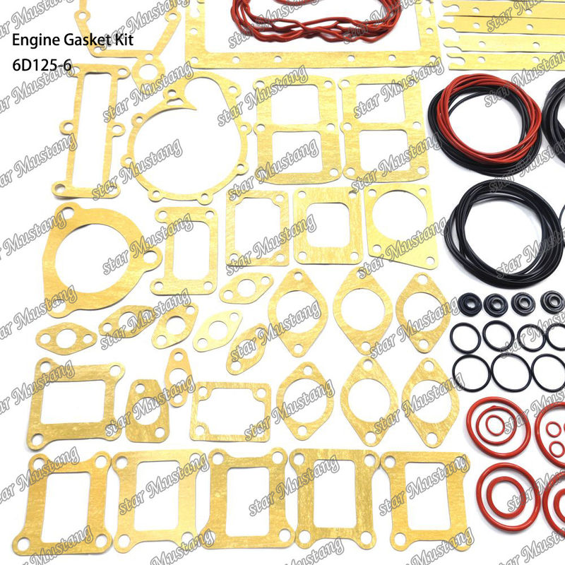 Kit complet de joints 6D125-6 pour les pièces de réparation de moteurs diesel Komatsu