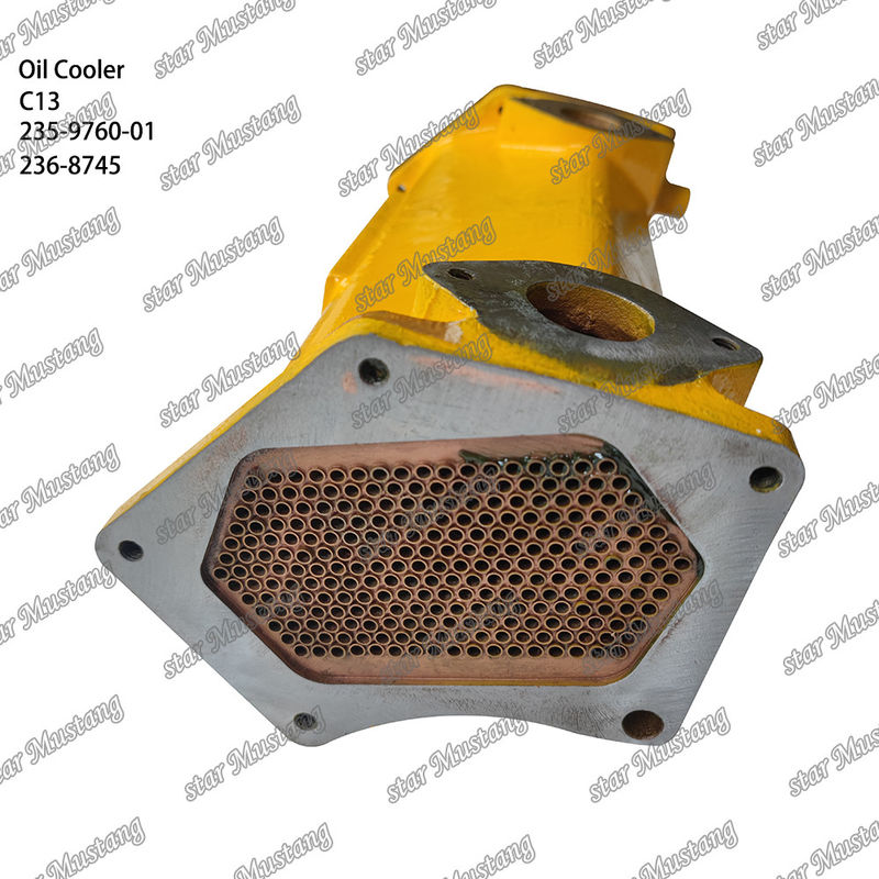 Cooler à huile C13 235-9760-01 236-8745 Pour pièces détachées de moteur Caterpillar
