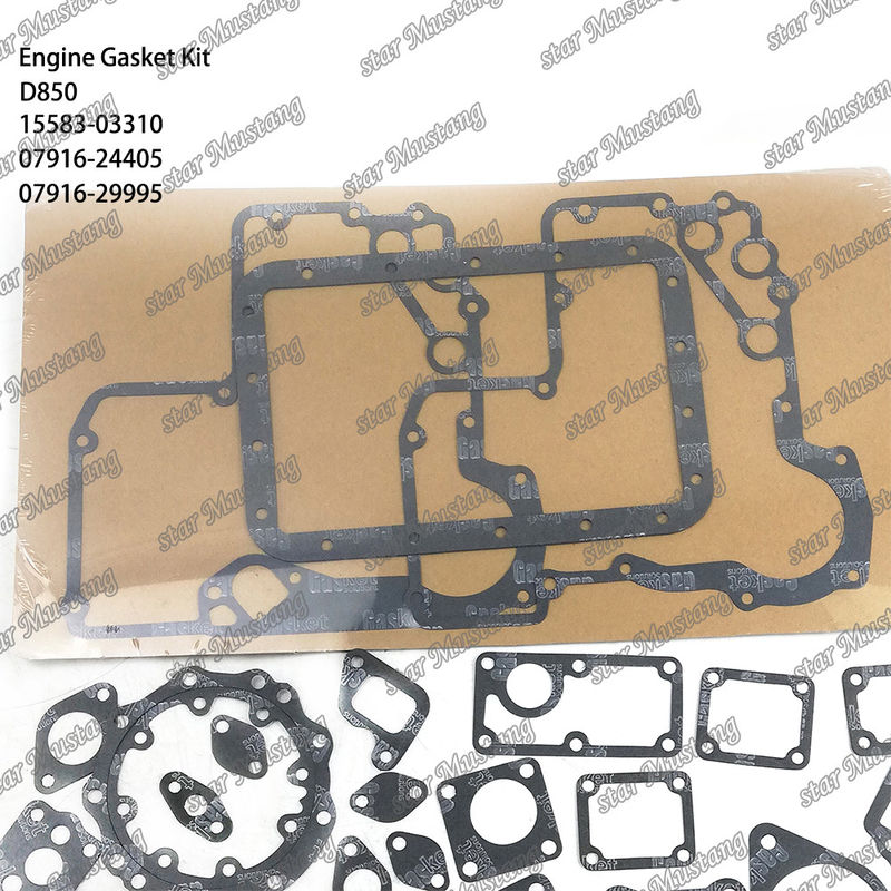 D850 Ensemble de joints complets Joints de tête 15583-03310 Supérieur 07916-24405 Inférieur 07916-29995 Convient pour Kubota