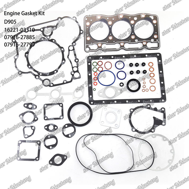D905 Ensemble de joints complets joints de tête 16221-03310 haut 07916-27885 bas 07916-27799 Convient pour Kubota