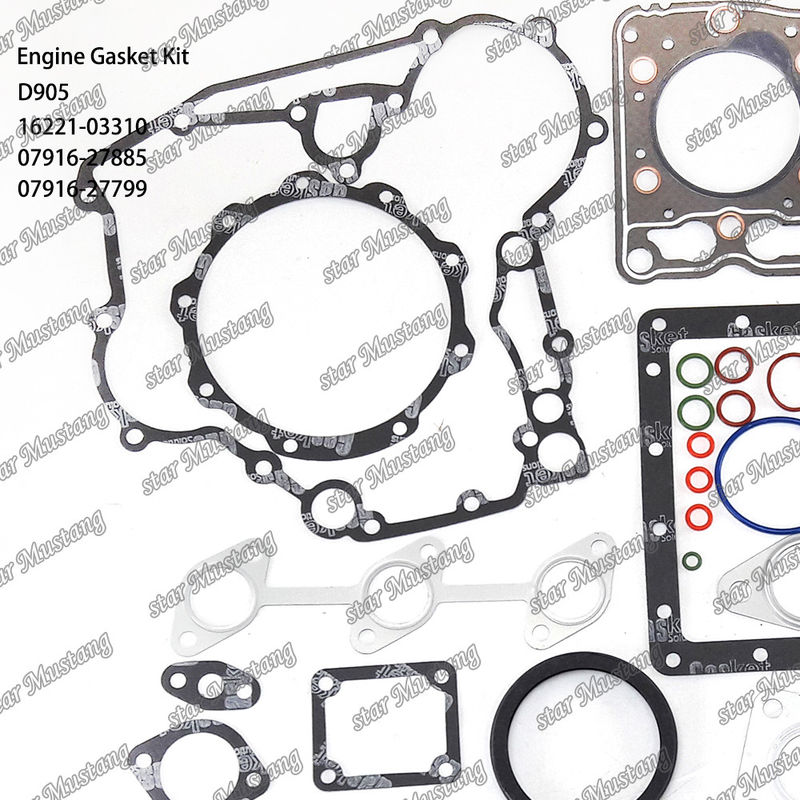 D905 Ensemble de joints complets joints de tête 16221-03310 haut 07916-27885 bas 07916-27799 Convient pour Kubota