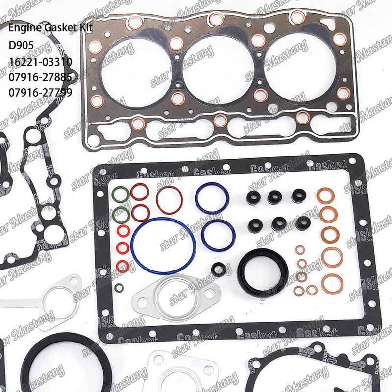 D905 Ensemble de joints complets joints de tête 16221-03310 haut 07916-27885 bas 07916-27799 Convient pour Kubota