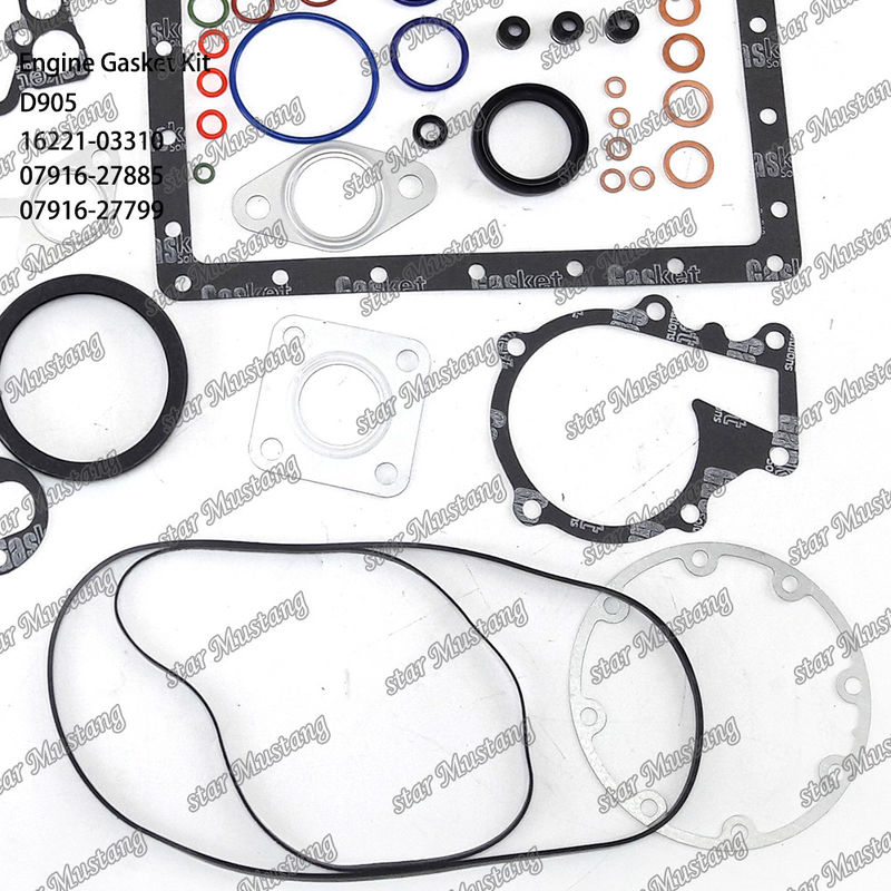 D905 Ensemble de joints complets joints de tête 16221-03310 haut 07916-27885 bas 07916-27799 Convient pour Kubota