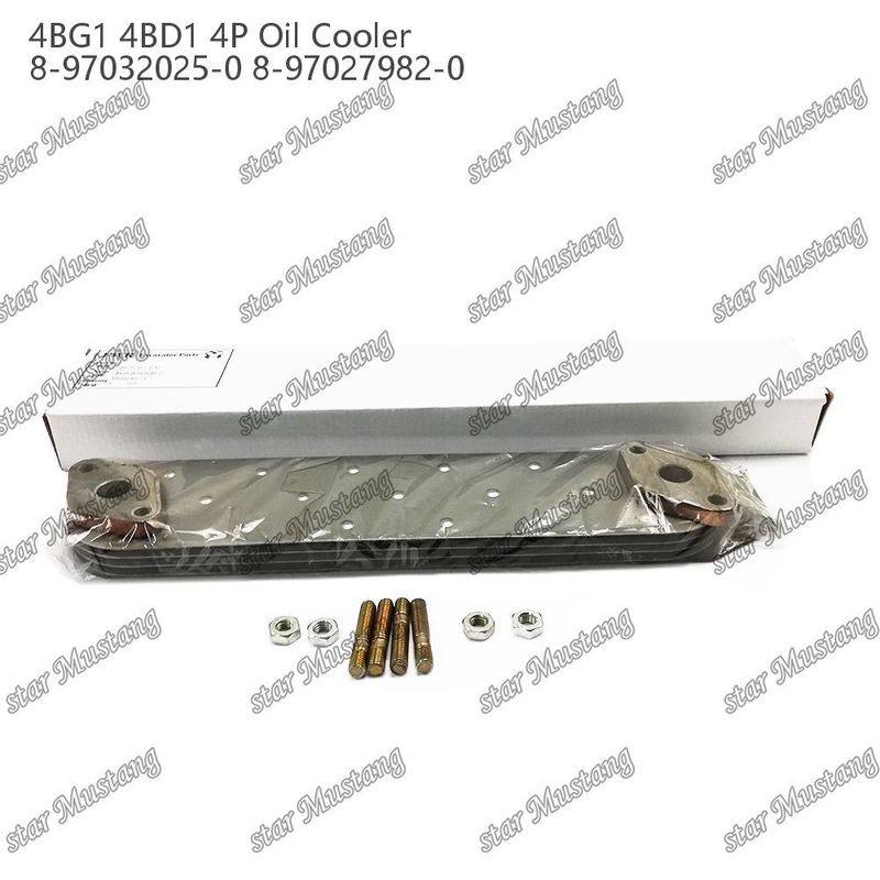 Cooler à huile 4BG1 4BD1 4P 8-97032025-0 8-97027982-0 Pour les pièces détachées des moteurs Isuzu