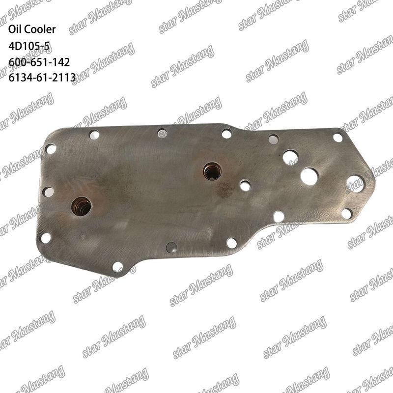 Cooler à huile 4D105-5 600-651-142 6134-61-2113 Pour pièces détachées de moteur KUMATSU