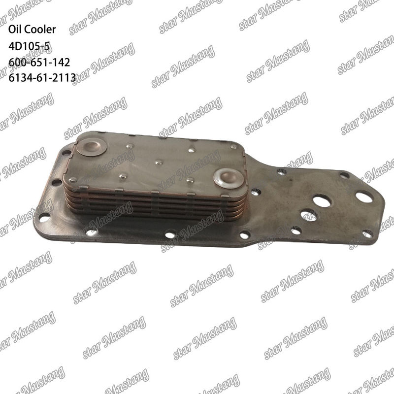 Cooler à huile 4D105-5 600-651-142 6134-61-2113 Pour pièces détachées de moteur KUMATSU
