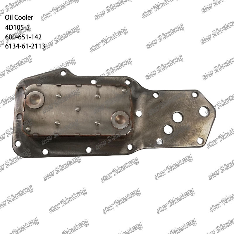 Cooler à huile 4D105-5 600-651-142 6134-61-2113 Pour pièces détachées de moteur KUMATSU