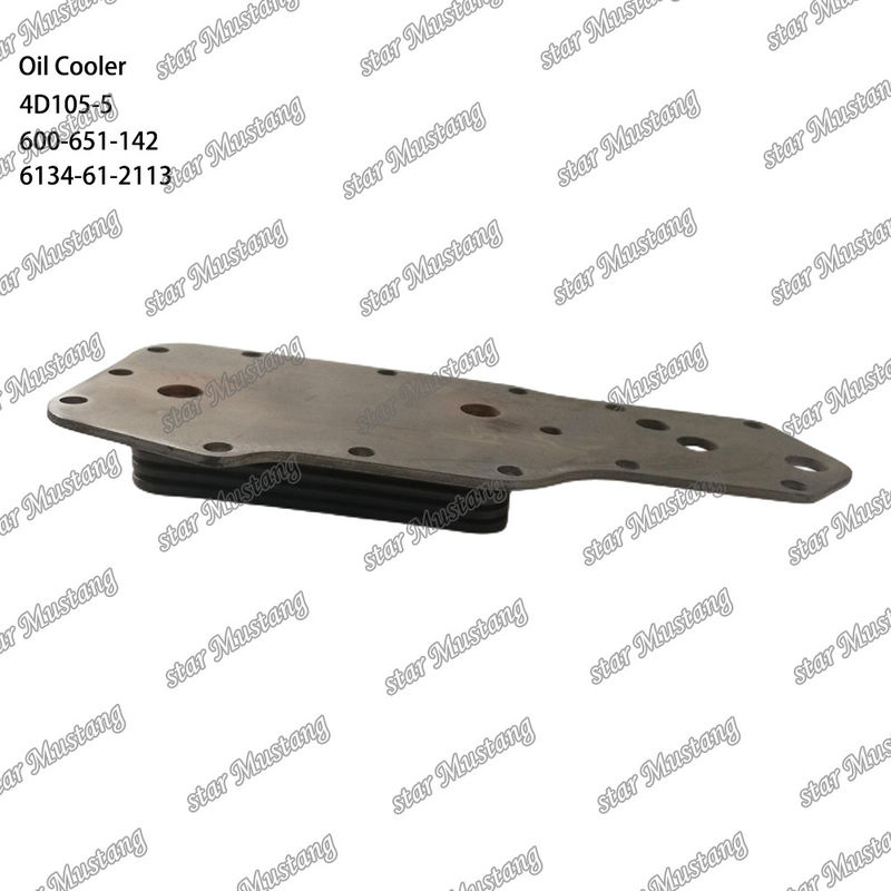 Cooler à huile 4D105-5 600-651-142 6134-61-2113 Pour pièces détachées de moteur KUMATSU