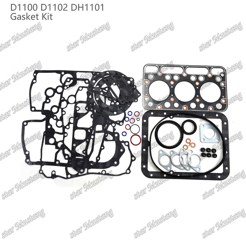 D1100 D1102 DH1101 Ensemble de joints complets Joints de tête 15354-03310 Supérieur 07916-24345 Inférieur 07916-24980 Convient pour Kubota